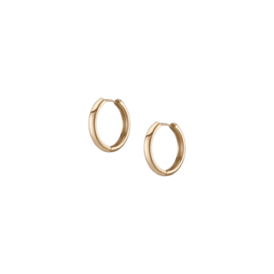 Aurate X Kerry: Lioness Gold Hoop Earrings