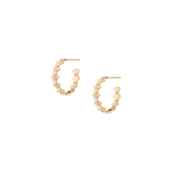 Aurate X Kerry: Be The Lead Hoop Earrings