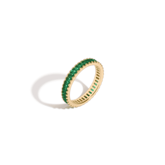 Bold Diamond Baguette Ring