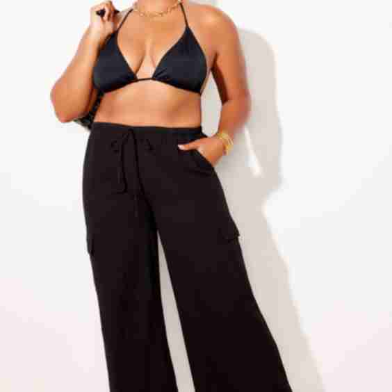 Gauze Cargo Pant