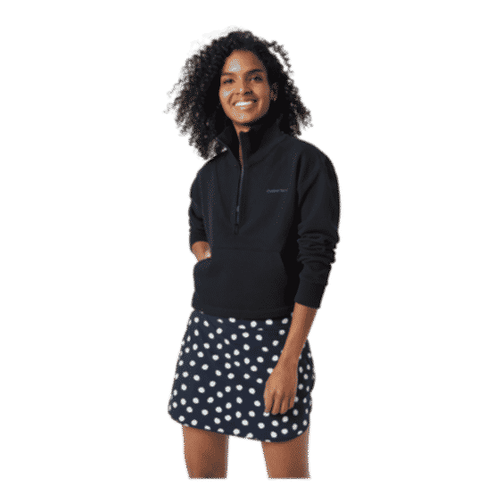 Cotton Terry 1/2 Zip Sweatshirt