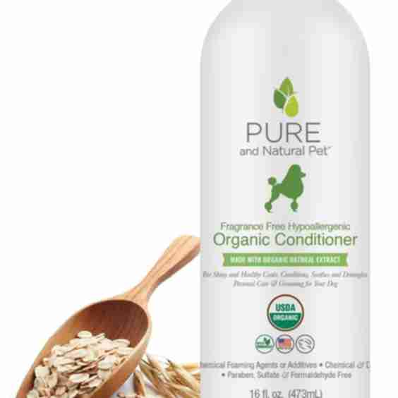 Fragrance Free Hypoallergenic Organic Dog Conditioner