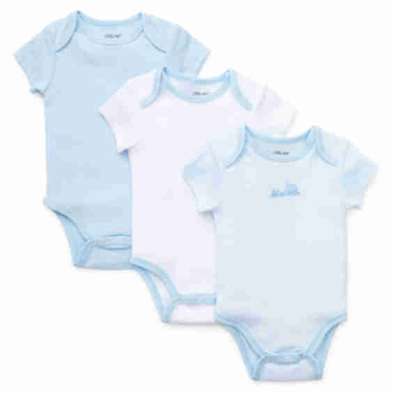 Little Boys 3-Pack Bodysuits