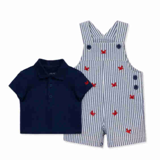 Crab Woven Shortall Set 