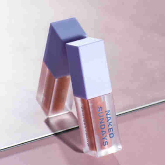 SPF50 Glow + Go Lip Oil In Salted Caramel