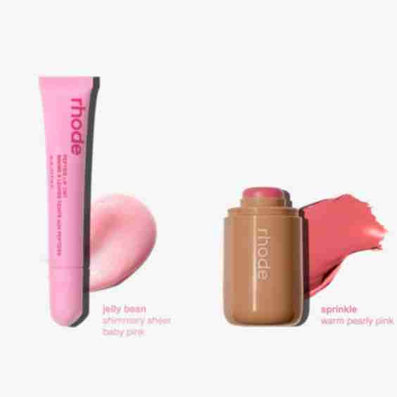 The Duos Pocket Blush + Peptide Lip Tint