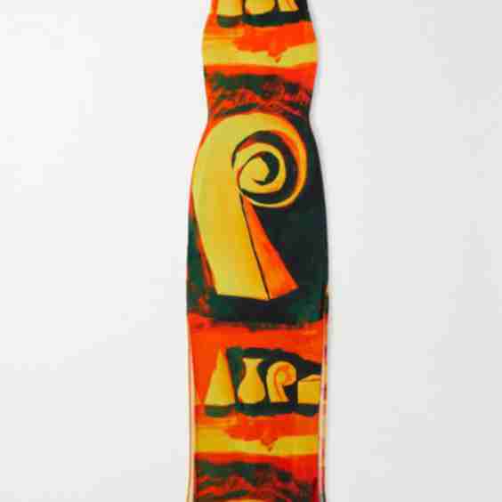 Sea Breeze Printed Stretch Jersey Maxi Dress