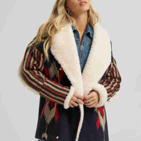 Jacquard Lainey Coat