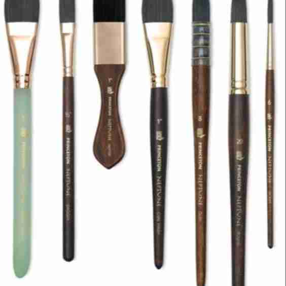 Princeton Neptune Series 4750 Synthetic Squirrel Brushes and Sets
