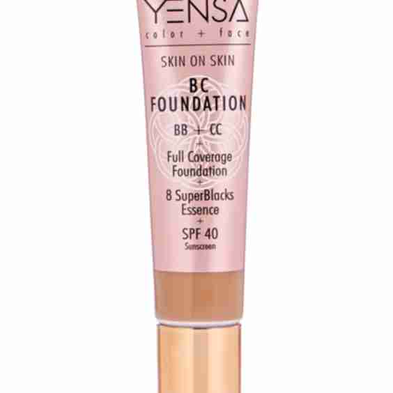 Skin On Skin BC Foundation BB + CC Full Coverage Foundation SPF 40