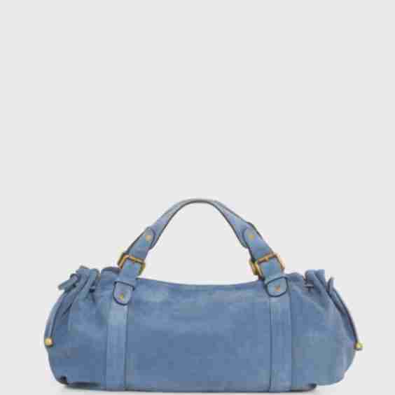Suede Handbag 24H