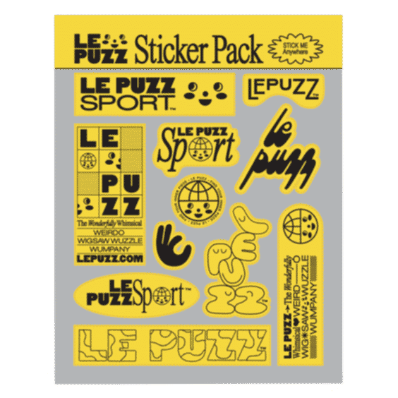 Le Puzz Sticker Pack