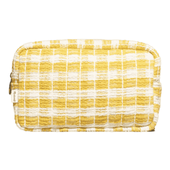 Small Canvas Zip Pouch