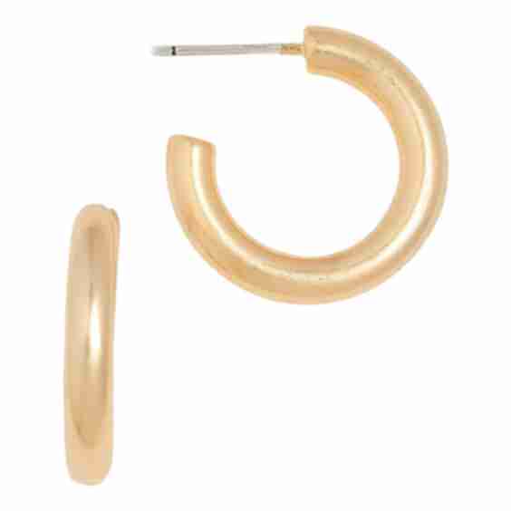 Chunky Small Hoop Earrings