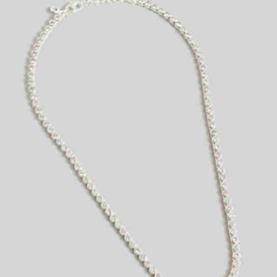 The Tennis Collection Bezel Set Crystal Necklace