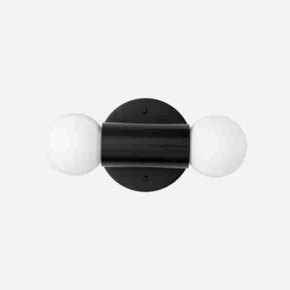 Cylinder Double Sconce