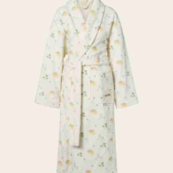 Smooth Terry Fabric Robe 