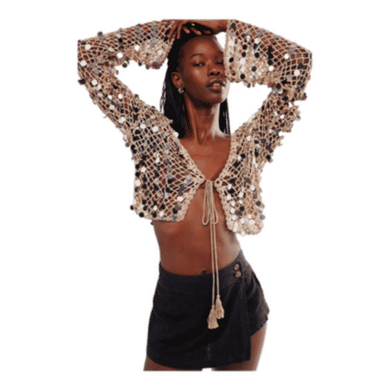 Shimmer Dune Cardi