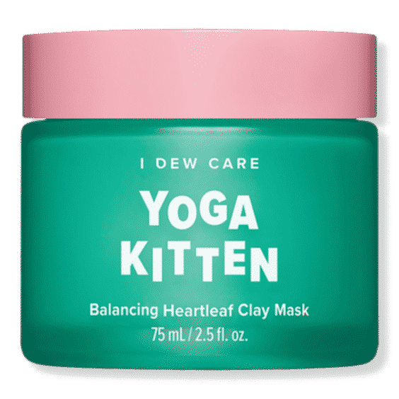 Yoga Kitten Balancing Heartleaf Clay Mask