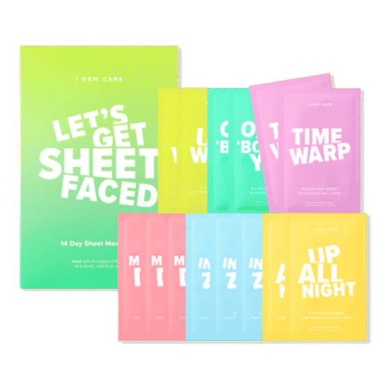 Let's Get Sheet Faced Sheet Mask Set