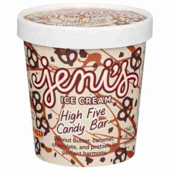 High Five Candy Bar Ice Cream