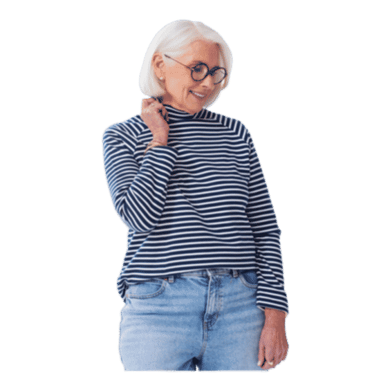 The Mock Neck Sweatshirt