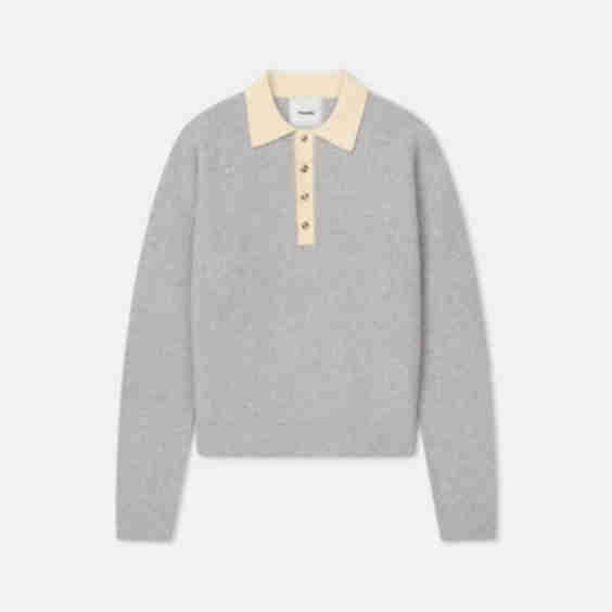 Gregor Merino and Terry Polo Sweater