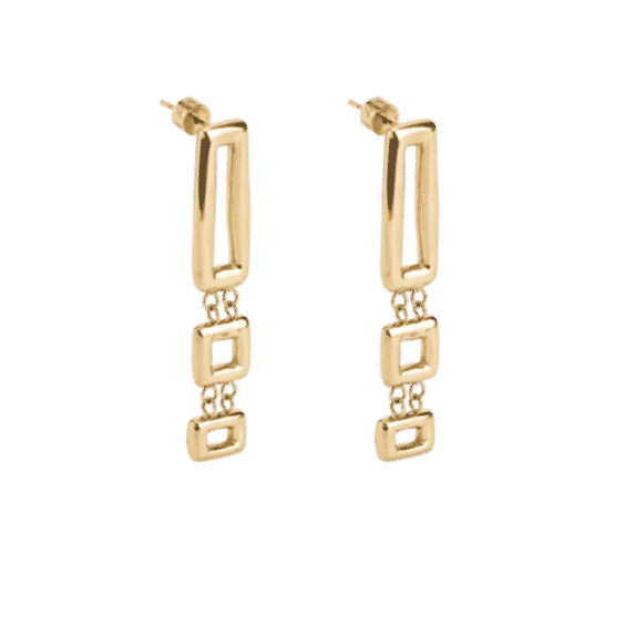 Double Frame Earrings