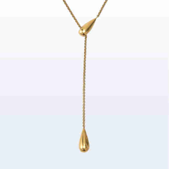 Teardrop Pendant Necklace