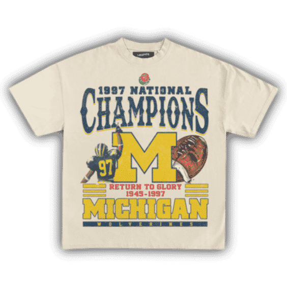 1997 Michigan Wolverines National Champions Tee