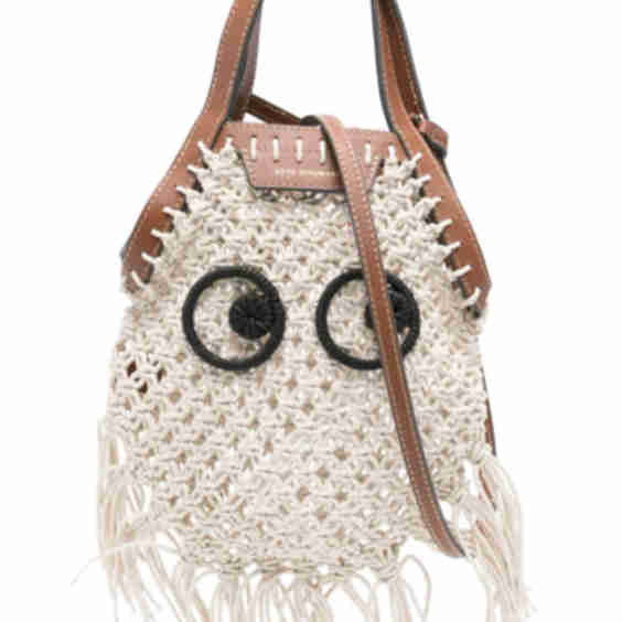 Eyes-Motif Tote Bag