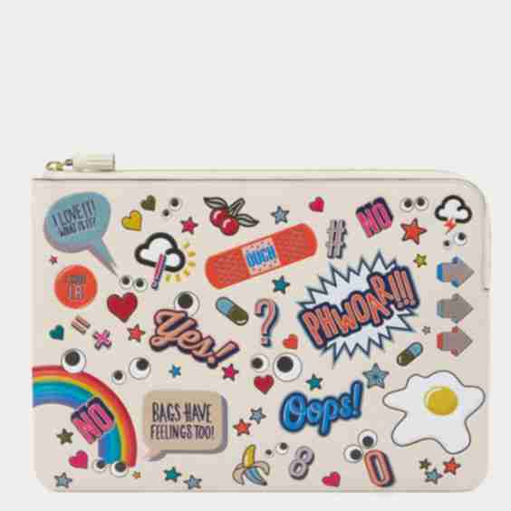 Sticker Leather Laptop Case