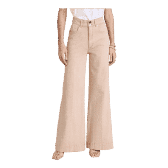 Hepburn Extra Wide Leg High Rise Vintage Jeans