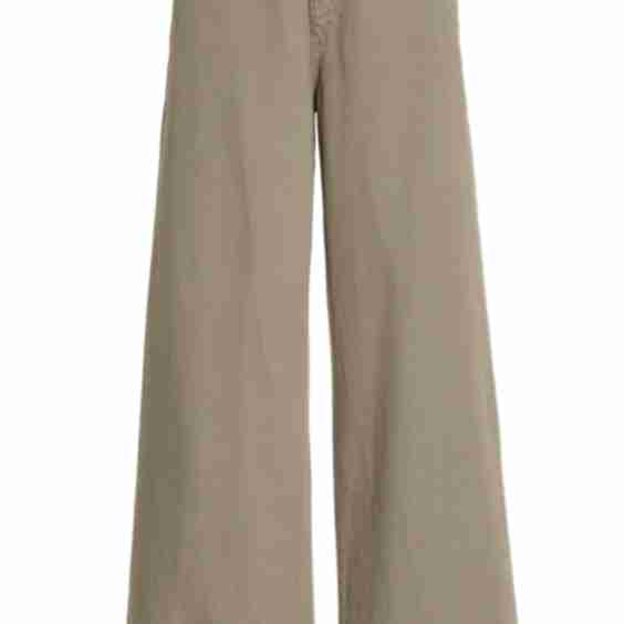 Zoie Cotton-Linen Wide-Leg Pants