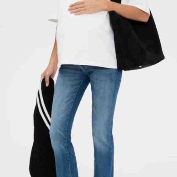 Halle Instasculpt Straight-Leg High-Rise Jeans