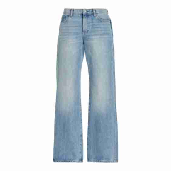 Drue Low-Rise Straight-Leg Jeans