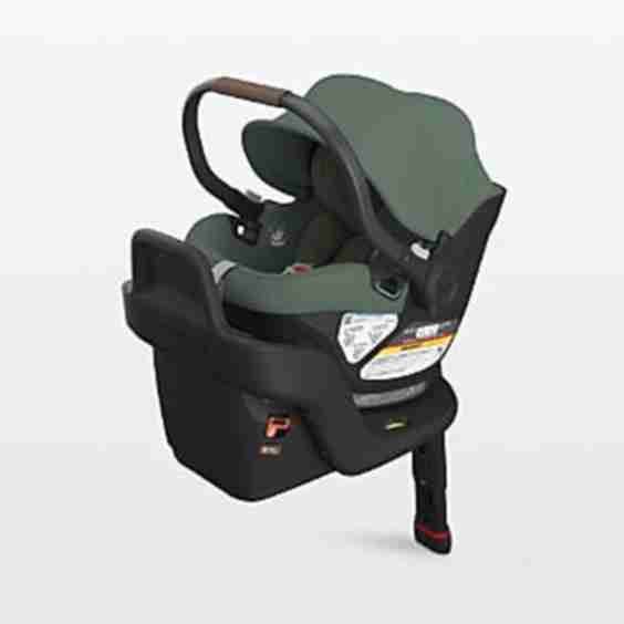 Aria Gwen Green Infant Car Seat and Base