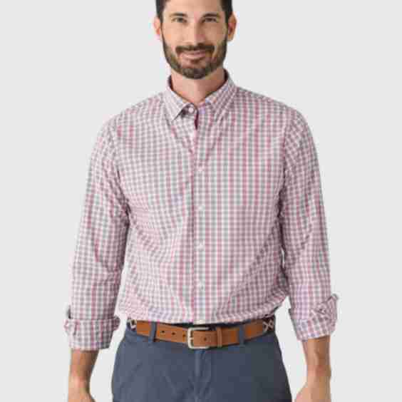 Men's Brantley Performance Button-Down Shirt
