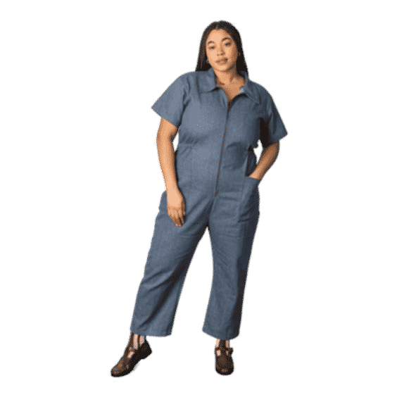 Adult Denim Utility Suit