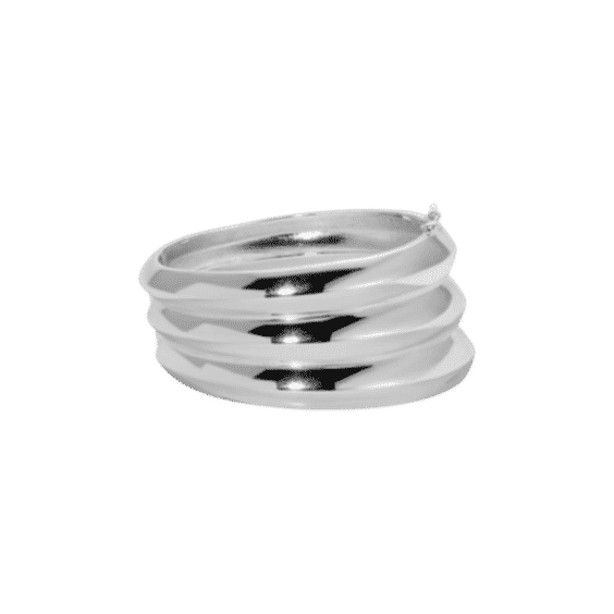 Silver Kerchief Cuff