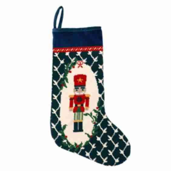 Nutcracker Stocking with Embroidered Name