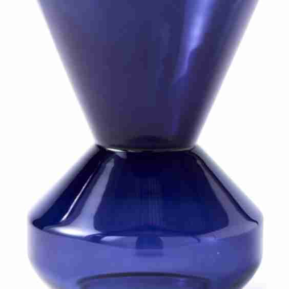 Thick Neck Glass Vase