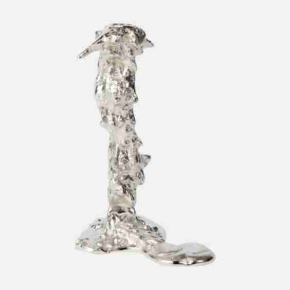 Drip Large Aluminum Candle Holder By Pascal Smelik