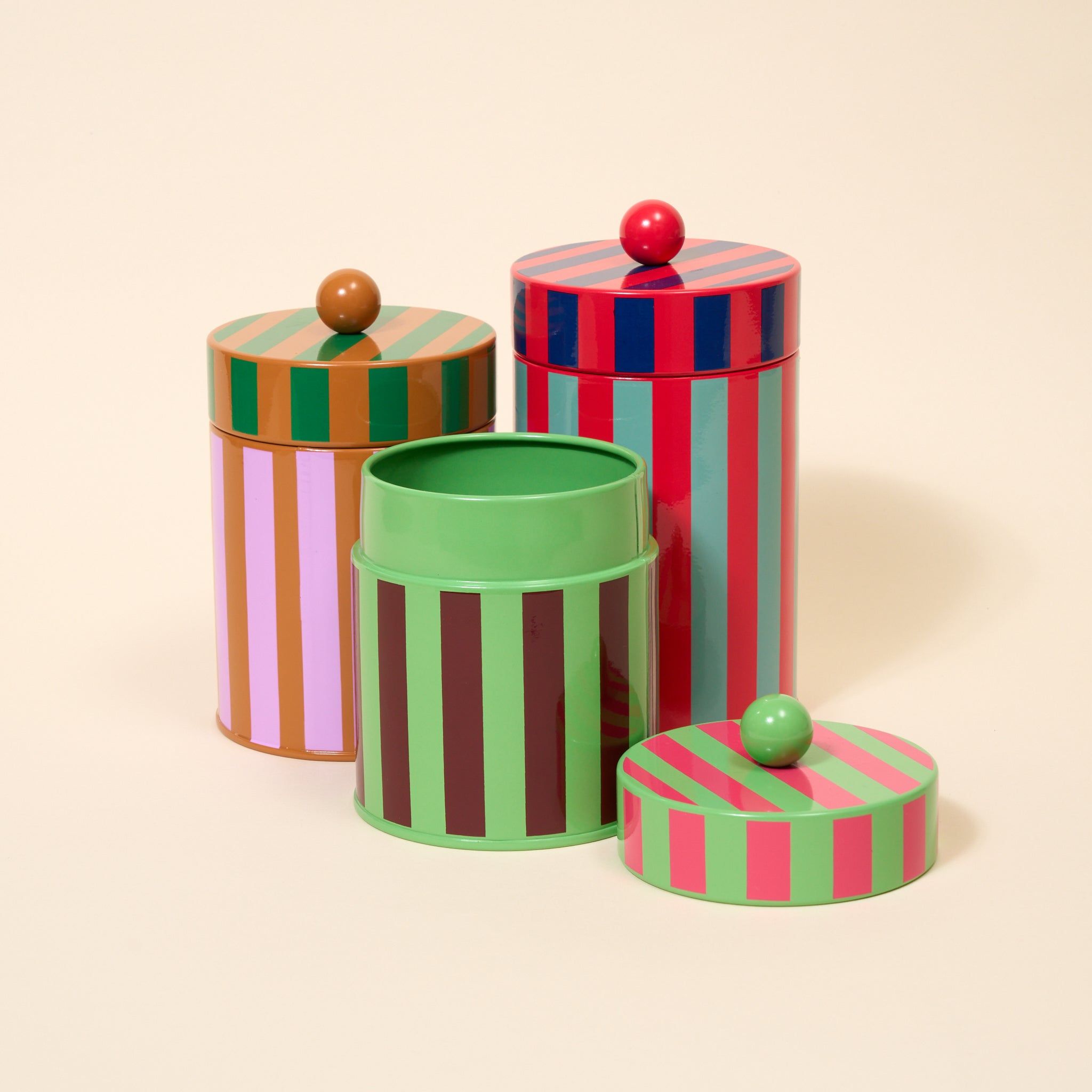 Dusen Dusen Stripe Canister