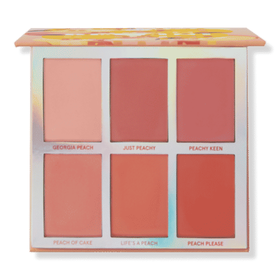 6 Color Blush Palette