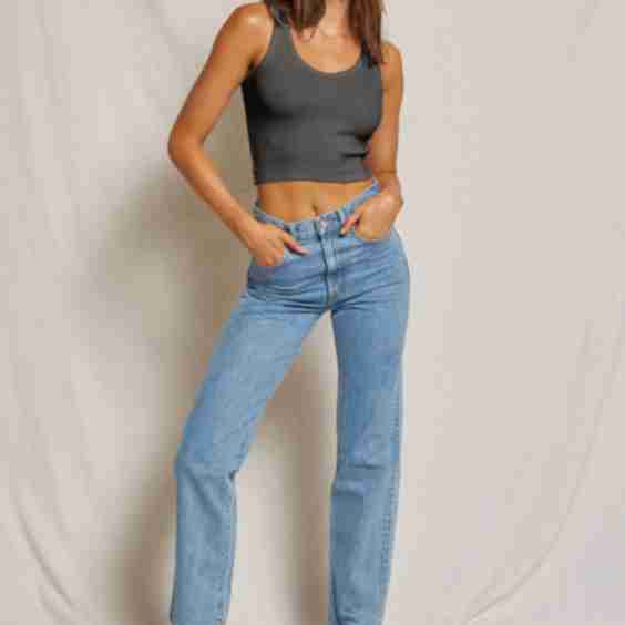Daisy Ribbed Layering Tank