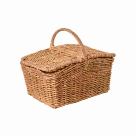 Hudson Woven Picnic Basket