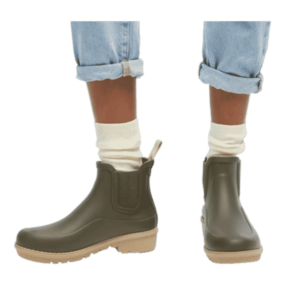 Wonderwelly Contrast Sole Chelsea Boots