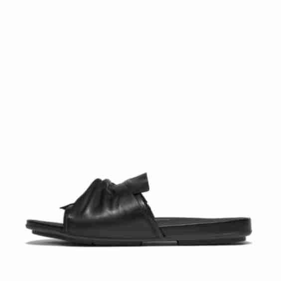 Gracie Soft-Twist Leather Slides