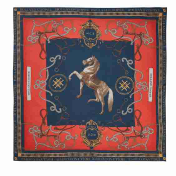 Regal Horse Silk Scarf